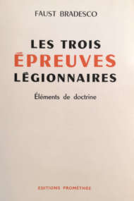 Les trois épreuves légionnaires - Eléments de doctrine