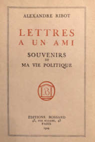 Lettres à un ami