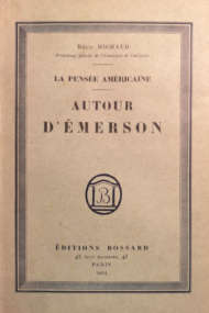 La pensée américaine - Autour d'Emerson